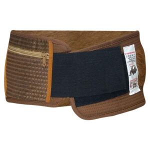 Camel Wool Waist Warmer – Natural Thermal Belt for Lower Back Support, Core Warmth & Muscle Comfort