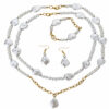 Half‑Set-of-Pearl-Necklace-Bracelet-Earrings-with-Steel-in-Gold‑Tone-Accents-1
