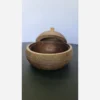 Handcrafted-Walnut-Wood-Chocolate-Sugar-Bowl-–-Grooved-Wooden-Jar-for-Serving-Entertaining-1