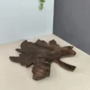 Handcrafted-Walnut-Wood-Serving-Platter-with-Maple-Leaf-Design-–-Wooden-Food-Snack-Presentation-Board-4