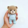 Handmade-Blue-Outfit-Teddy-Bear-Crochet-Amigurumi-Toy-–-Soft-Knit-Toy-for-Kids-Gifts-2