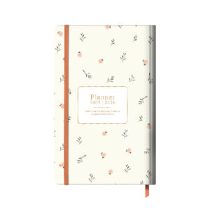 1405 Persian Pocket Planner with Daily & Weekly Layout and Floral Design – Portable Scheduling Organizer