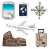 Decorative-Mobile-Laptop-Sticker-Set-–-Travel-Theme-Pack-of-6-Pieces-1