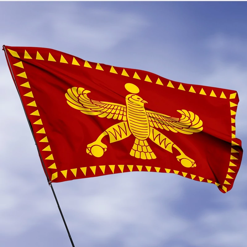 Derafsh Shahbaz – Historic Achaemenid Persian Flag Symbolizing Royal Heritage & Pride