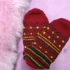 Hand-Knitted-Red-Socks-for-Women-–-Durable-Wool-Traditional-Style-Perfect-for-Winter-and-Indoor-Use2