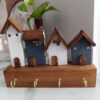 Handcrafted-Wooden-Wall-Key-Holder-in-Cream-and-Gray-Tones-Compact-Rustic-Organizer-with-Four-Hooks3
