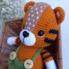 Handmade-Crochet-Tiger-Amigurumi-Toy-–-Soft-Knit-Plush-for-Baby-Shower-Nursery-Decor-2