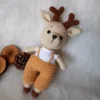 Handmade-Knitted-Deer-Amigurumi-Toy-–-Soft-Plush-Crochet-for-Kids-Babies-Gifts-2
