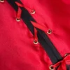 Red-Womens-Satin-Crop-Corset-–-Black-Bow-Accent-Simple-Elegant-Design-with-Lining-Adjustable-Back-Tie1