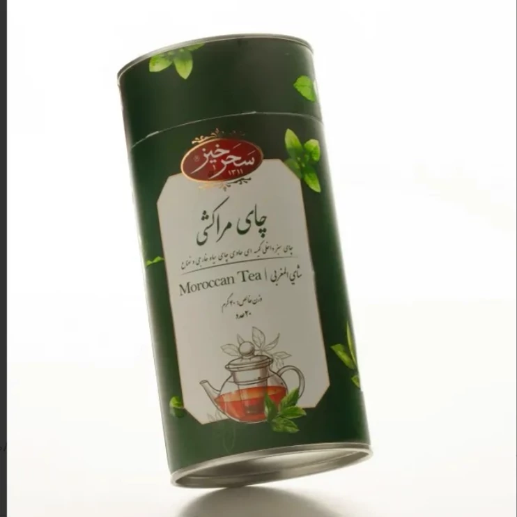 Saharkhiz Moroccan Mint Tea Bags – 20 Individually Packed Sachets, Refreshing Mint Tea (10x)